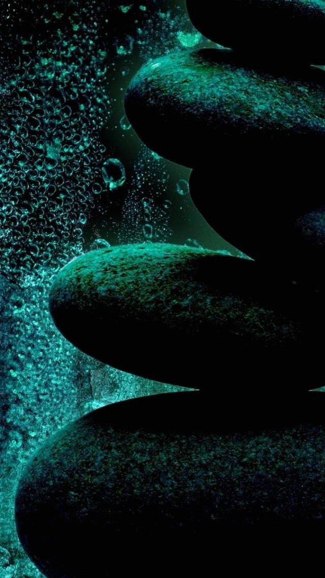 Stack of rocks water bubbles #2 free wallpaper for mobile - medium preview image