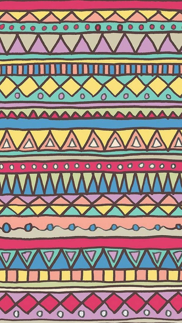 Colorful pattern lines dots image free wallpaper for mobile - medium preview image