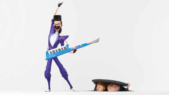 Man guitar doll hat guitar free wallpaper for desktop - medium preview image