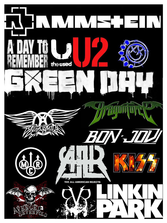 Poster logos collection variety designs free wallpaper for mobile - medium preview image