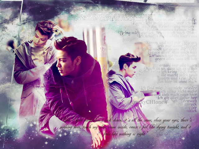 Man woman poster words sky free wallpaper for desktop - medium preview image