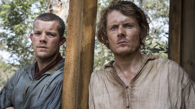 Man woman forest trees camera free wallpaper for desktop - medium preview image