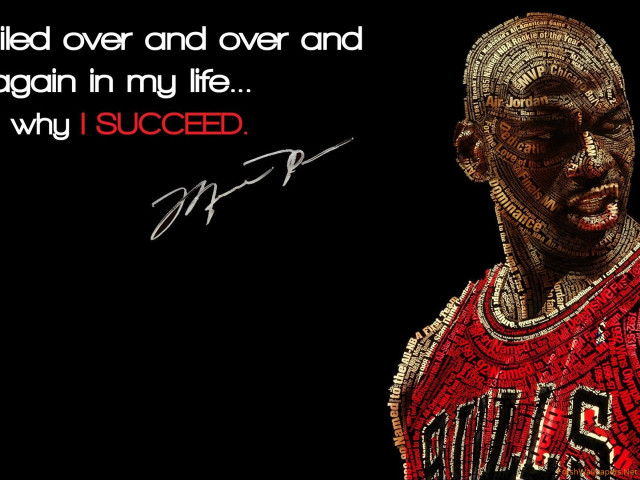 Basketball player inspirational quote wings free wallpaper for desktop - medium preview image