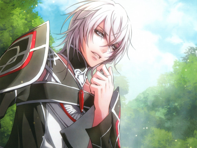 Man black white outfit trees free wallpaper for desktop - medium preview image