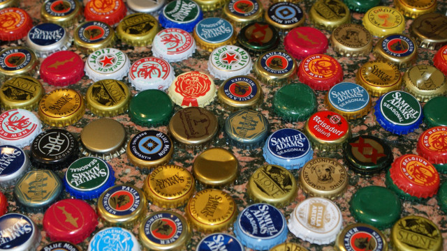 Bottle caps colored cork top free wallpaper for desktop - medium preview image