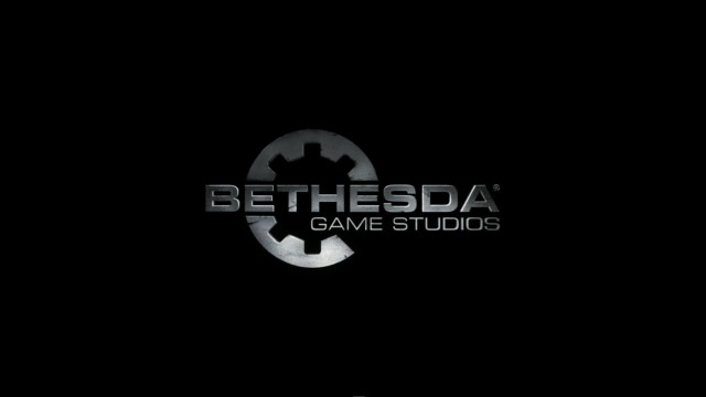 Bethesda game studios logo black free wallpaper for desktop - medium preview image