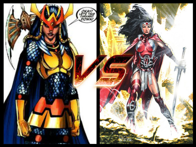 Woman armor man costume horns free wallpaper for desktop - medium preview image