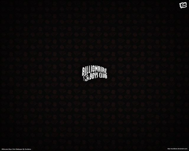 Black background white logo text free wallpaper for desktop - medium preview image