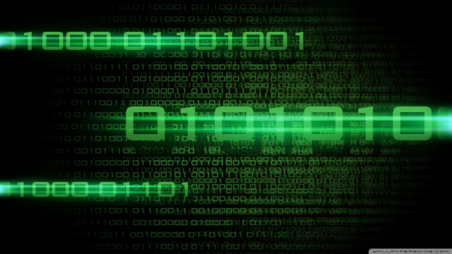 Green background numbers black background #2 free wallpaper for desktop - medium preview image