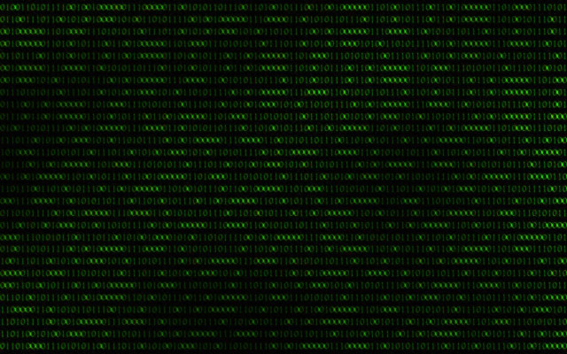 Green background numbers black border free wallpaper for desktop - medium preview image