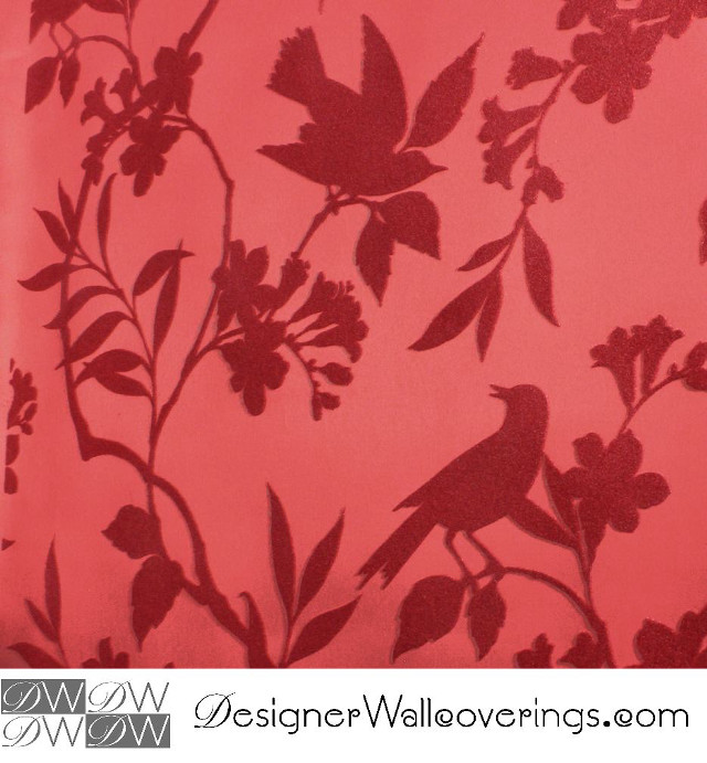 Red bird flowers blackwhite bird free wallpaper for tablet - medium preview image