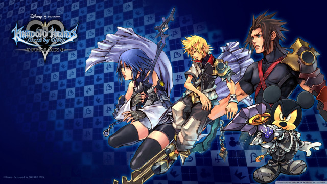 Anime characters wings armor blue free wallpaper for desktop - medium preview image