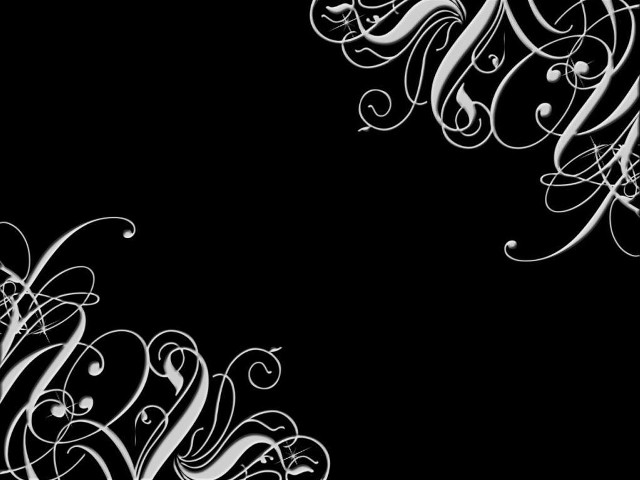 Black white fancy design background free wallpaper for desktop - medium preview image