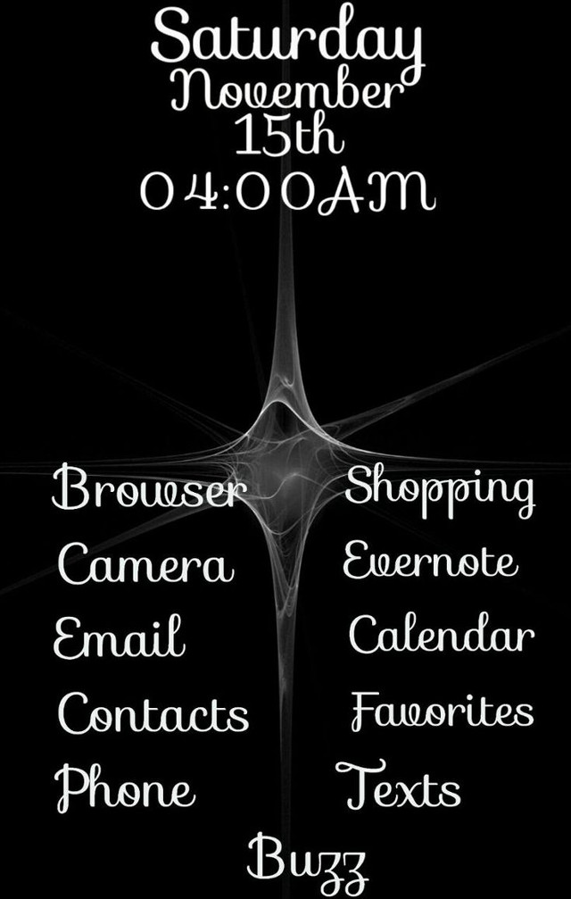 Black background white text poster free wallpaper for mobile - medium preview image