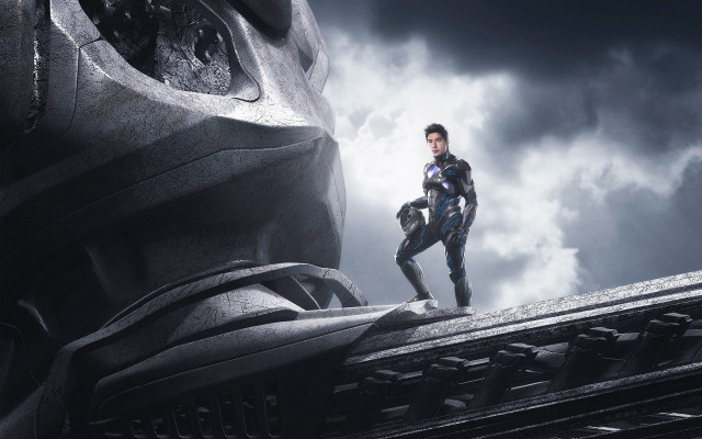 Man standing building alien head free wallpaper for desktop - medium preview image