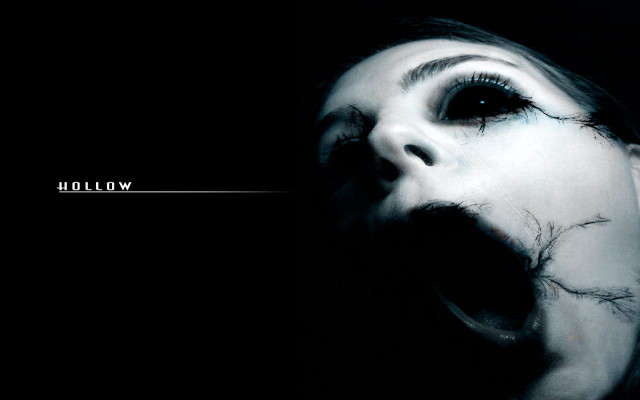 Woman mouth open creepy look free wallpaper for desktop - medium preview image