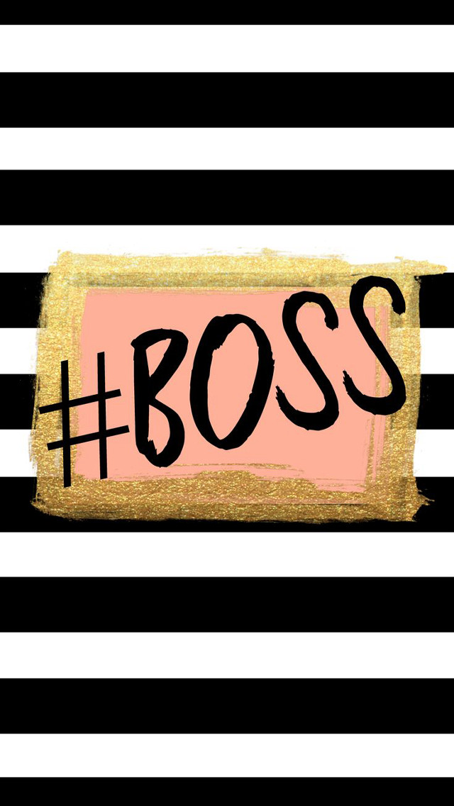 Pink black sticker boss striped free wallpaper for mobile - medium preview image