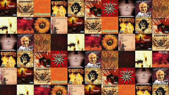 Man skull sunflower collage image free wallpaper for desktop - medium preview image
