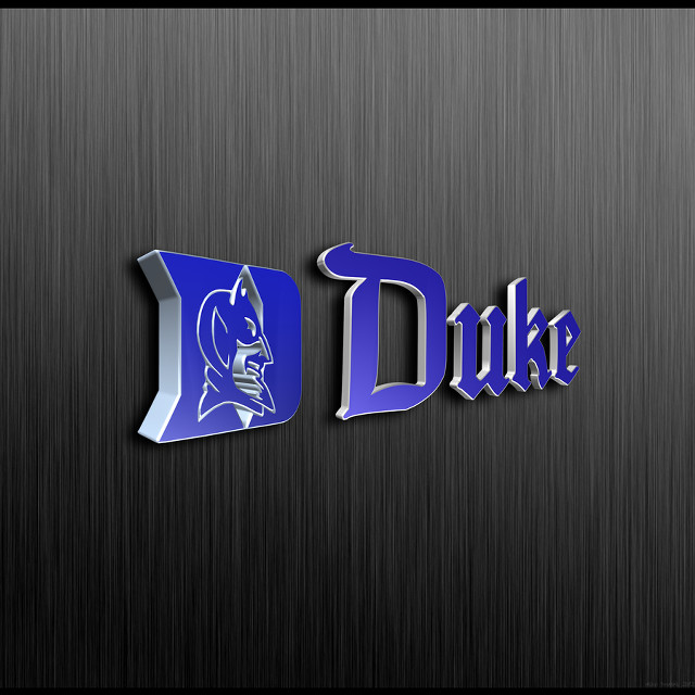 Metal sign duke blue silver free wallpaper for tablet - medium preview image