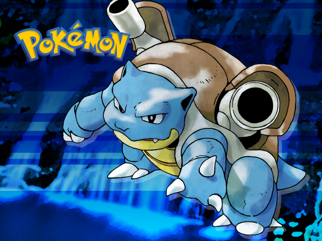 Pokemon cartoon flying blue background free wallpaper for desktop - medium preview image