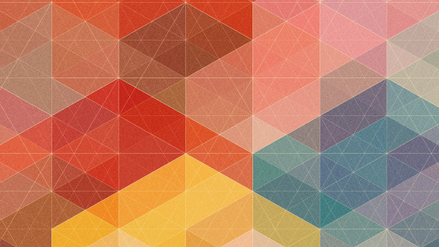 Colorful geometric argyle brick honeycomb free wallpaper for desktop - medium preview image