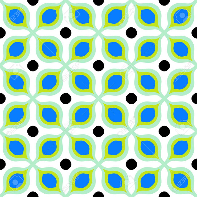 Blue green pattern circles stock free wallpaper for tablet - medium preview image