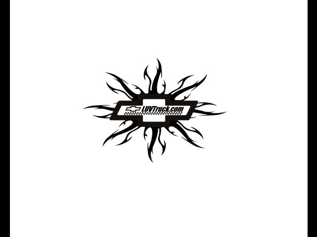 Sun black frame logo black free wallpaper for desktop - medium preview image