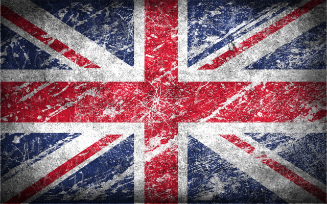 Grungy british flag faded effect #3 free wallpaper for desktop - medium preview image