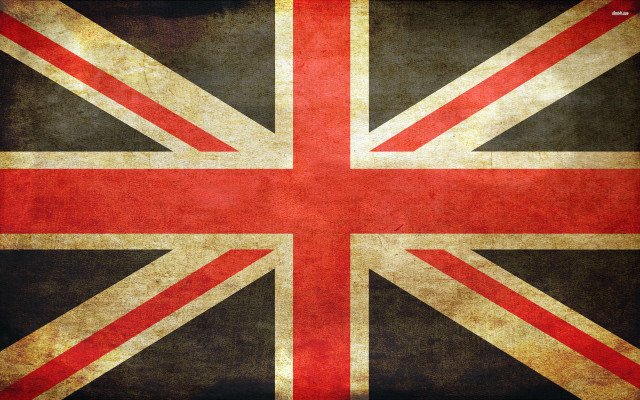 Grungy british flag faded effect #2 free wallpaper for desktop - medium preview image