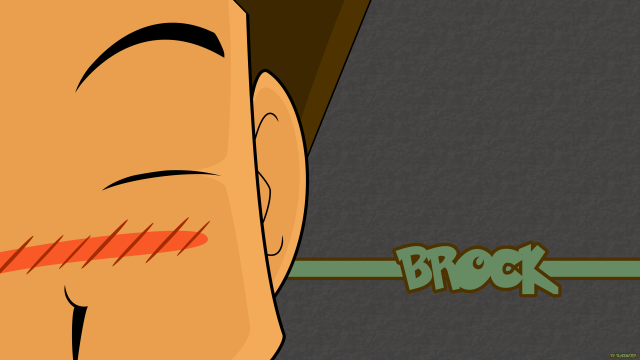 Cartoon character mustache name green free wallpaper for desktop - medium preview image