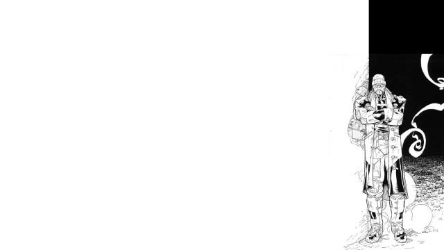 Black white drawing man woman #3 free wallpaper for desktop - medium preview image