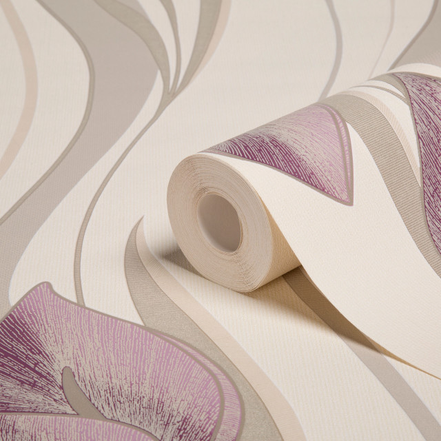 White purple wallpaper flower design free wallpaper for tablet - medium preview image