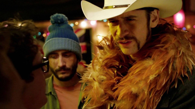 Christmas santa hat fur coat free wallpaper for desktop - medium preview image