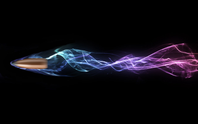 Wooden toothbrush colorful smoke pattern free wallpaper for desktop - medium preview image