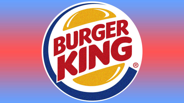 Burger king logo blue red free wallpaper for desktop - medium preview image