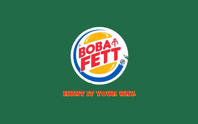 Boba fett logo design image free wallpaper for desktop - medium preview image