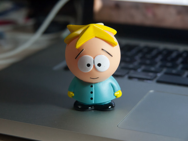 Toy boy laptop desktop keyboard free wallpaper for desktop - medium preview image