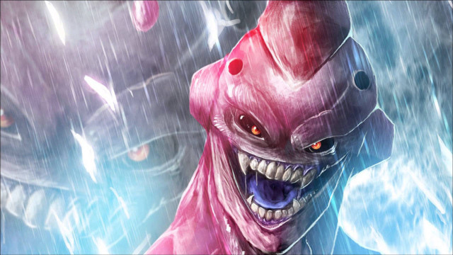 Weird faced cartoon character big free wallpaper for desktop - medium preview image