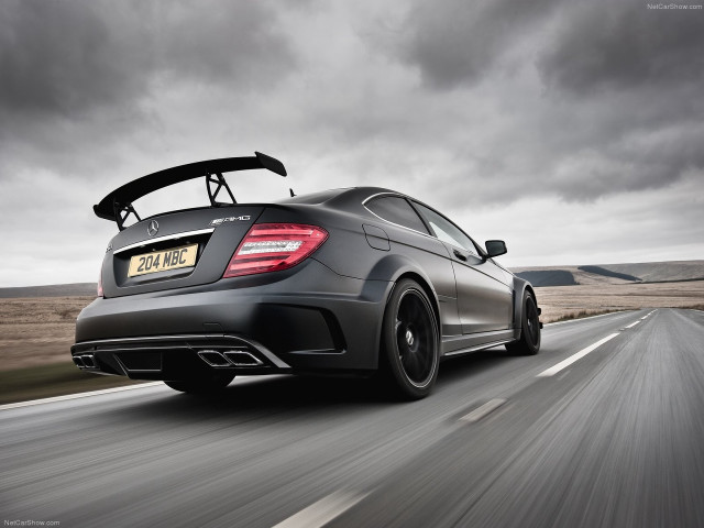 Mercedes cla driving cloudy sky free wallpaper for desktop - medium preview image