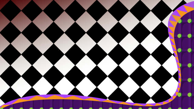 Purple black checkered green orange free wallpaper for desktop - medium preview image