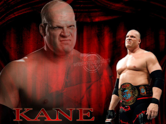 Wrestler red curtain name kane free wallpaper for desktop - medium preview image