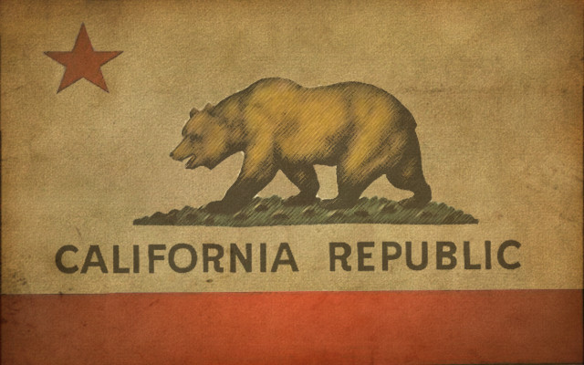 California flag bear star #1860 free wallpaper for desktop - medium preview image