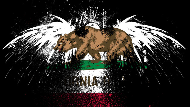 Grungy bear wings flag italy free wallpaper for desktop - medium preview image