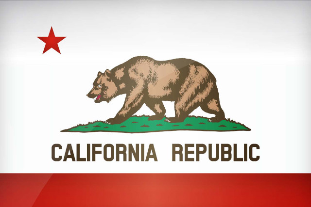 California flag bear star backside free wallpaper for desktop - medium preview image