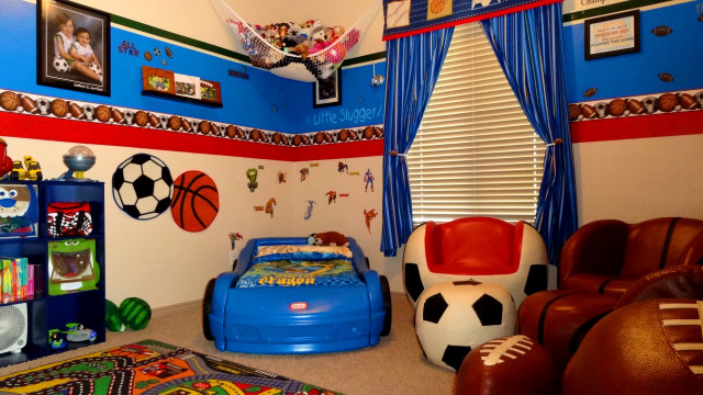 Bedroom with bed interior design #11 free wallpaper for desktop - medium preview image