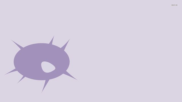 Purple background circular object hole free wallpaper for desktop - medium preview image