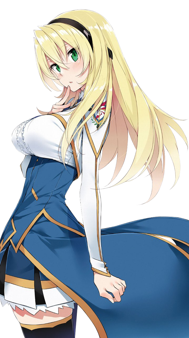 Blonde woman blue dress green #3 free wallpaper for mobile - medium preview image