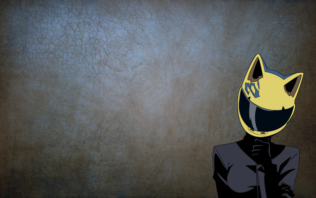 Yellow helmet black cat brown free wallpaper for desktop - medium preview image
