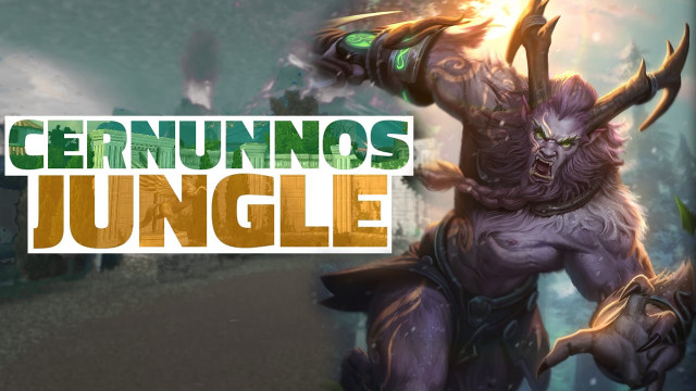 Horned man sword cerninos jungle free wallpaper for desktop - medium preview image