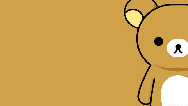 Brown teddy bear sad face #3 free wallpaper for desktop - medium preview image